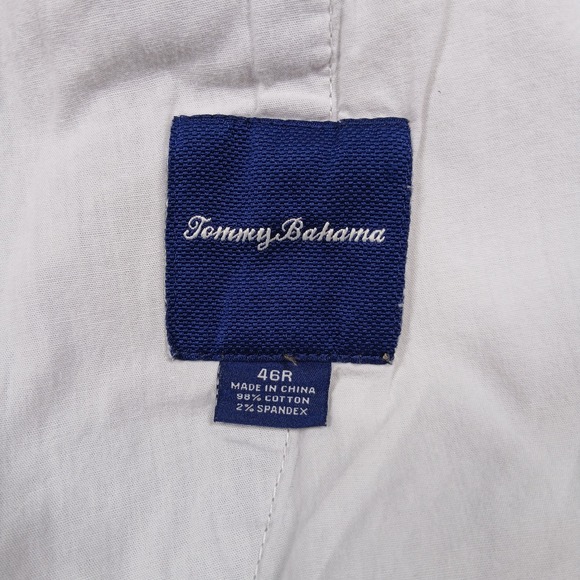 Tommy Bahama Shorts Men 46R Khaki Cotton Stretch Casual read - Picture 4 of 7